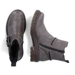 Rieker Ankle Boots & Boots-Women'S Chelsea Boots Silver Gray