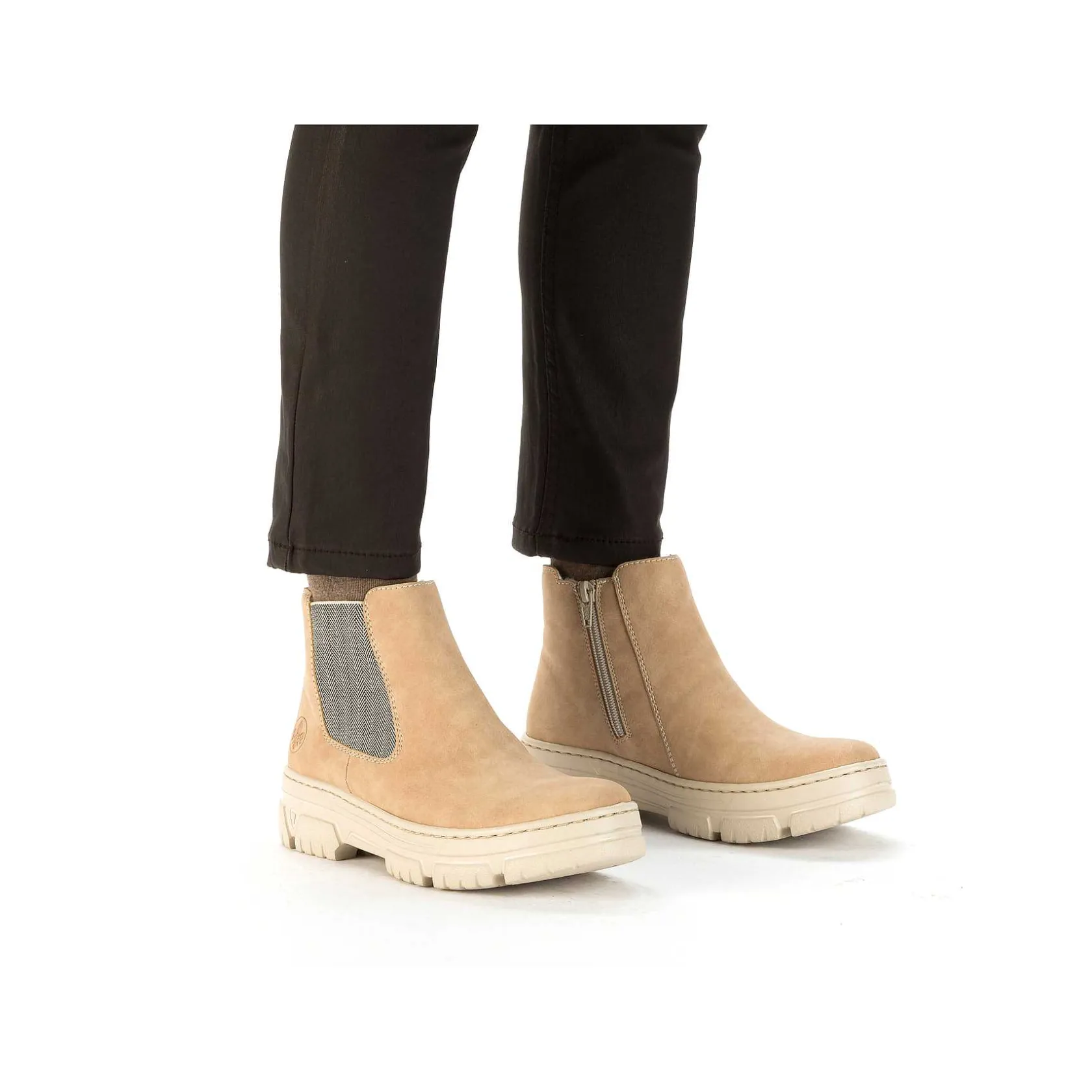 Rieker Ankle Boots & Boots-Women'S Chelsea Boots Champagne