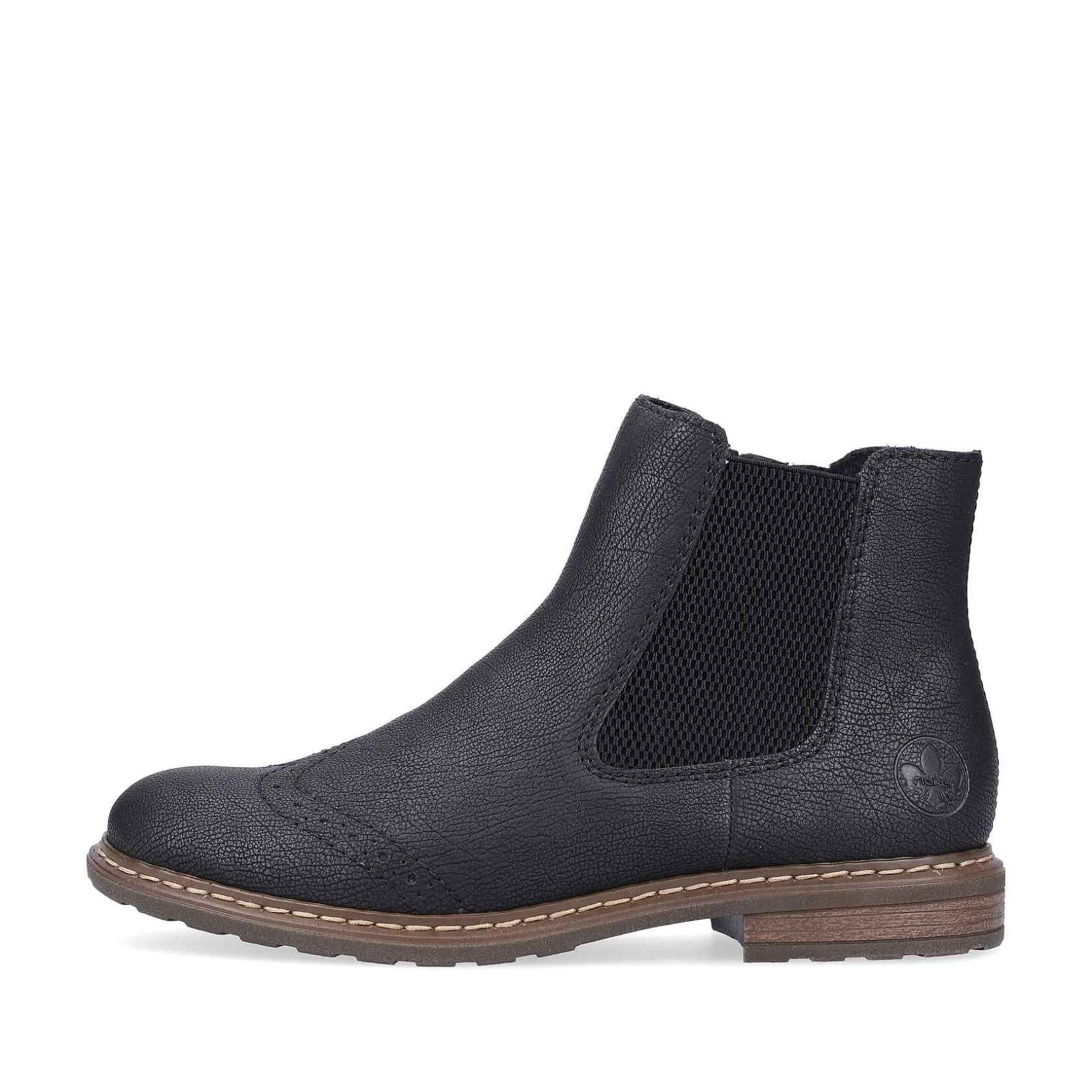Rieker Ankle Boots & Boots-Women'S Chelsea Boots Asphalt Black