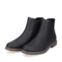 Rieker Ankle Boots & Boots-Women'S Chelsea Boots Asphalt Black