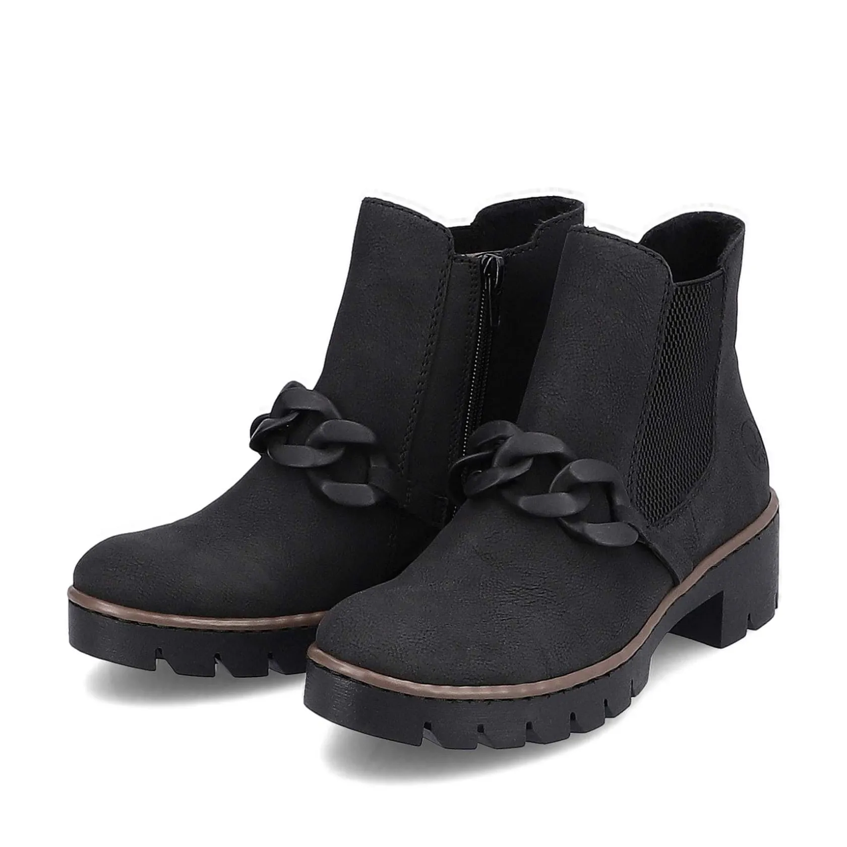 Rieker Ankle Boots & Boots-Women'S Chelsea Boots Jet Black