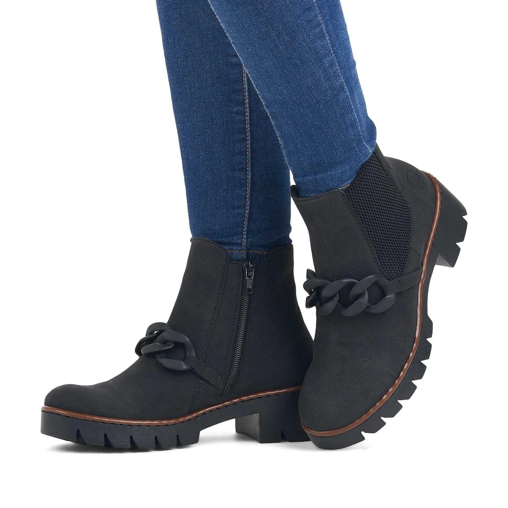 Rieker Ankle Boots & Boots-Women'S Chelsea Boots Jet Black