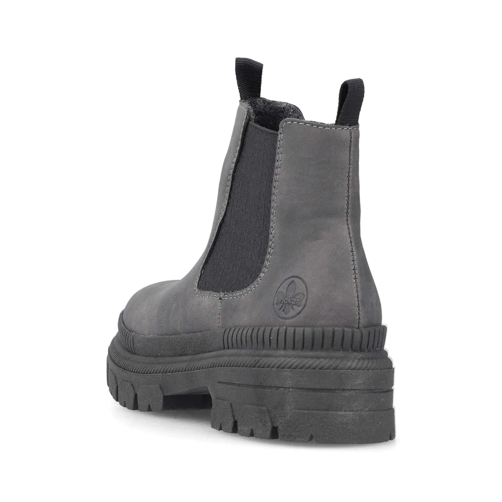 Rieker Ankle Boots & Boots-Women'S Chelsea Boots Granite Gray-Black