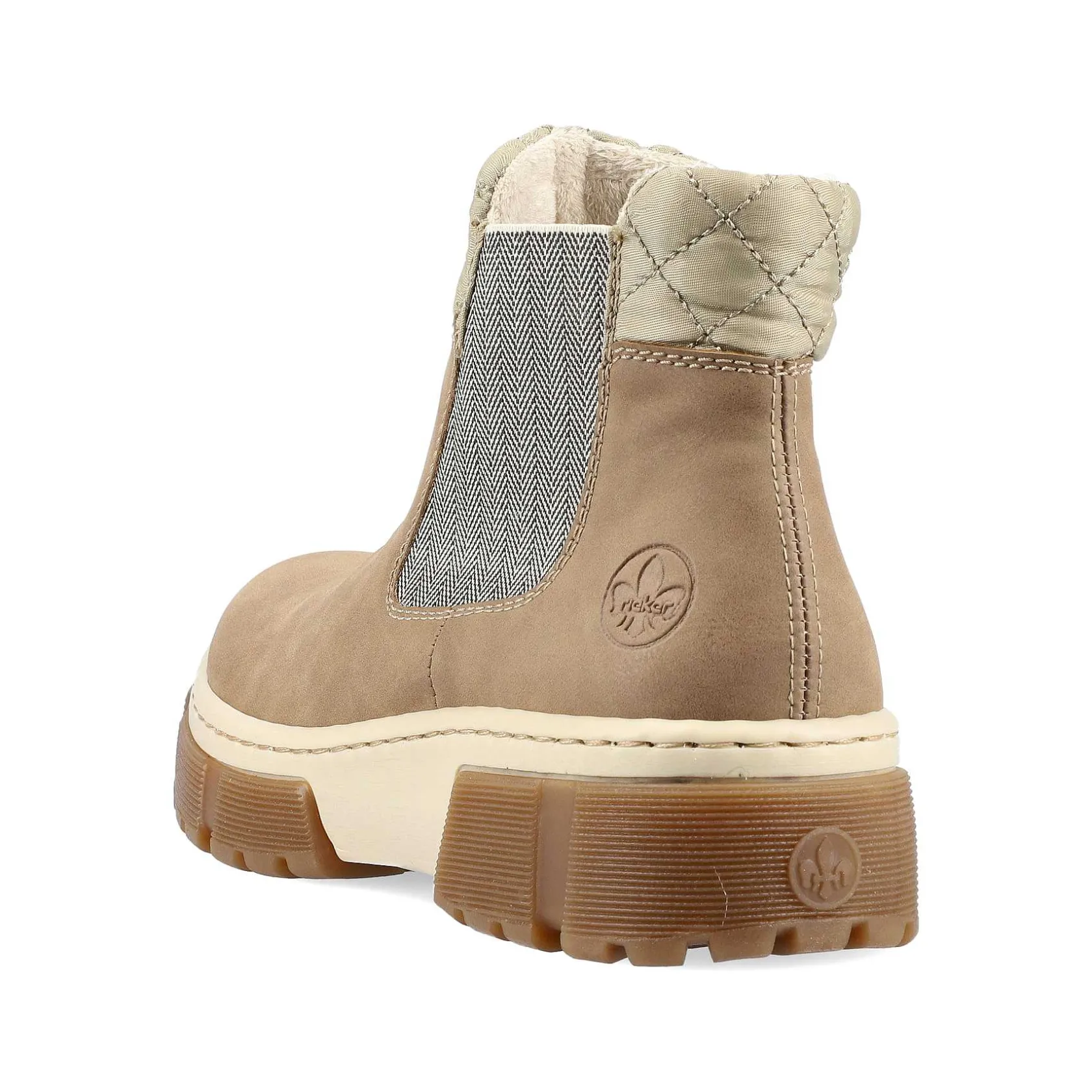 Rieker Ankle Boots & Boots-Women'S Chelsea Boots Cream Beige