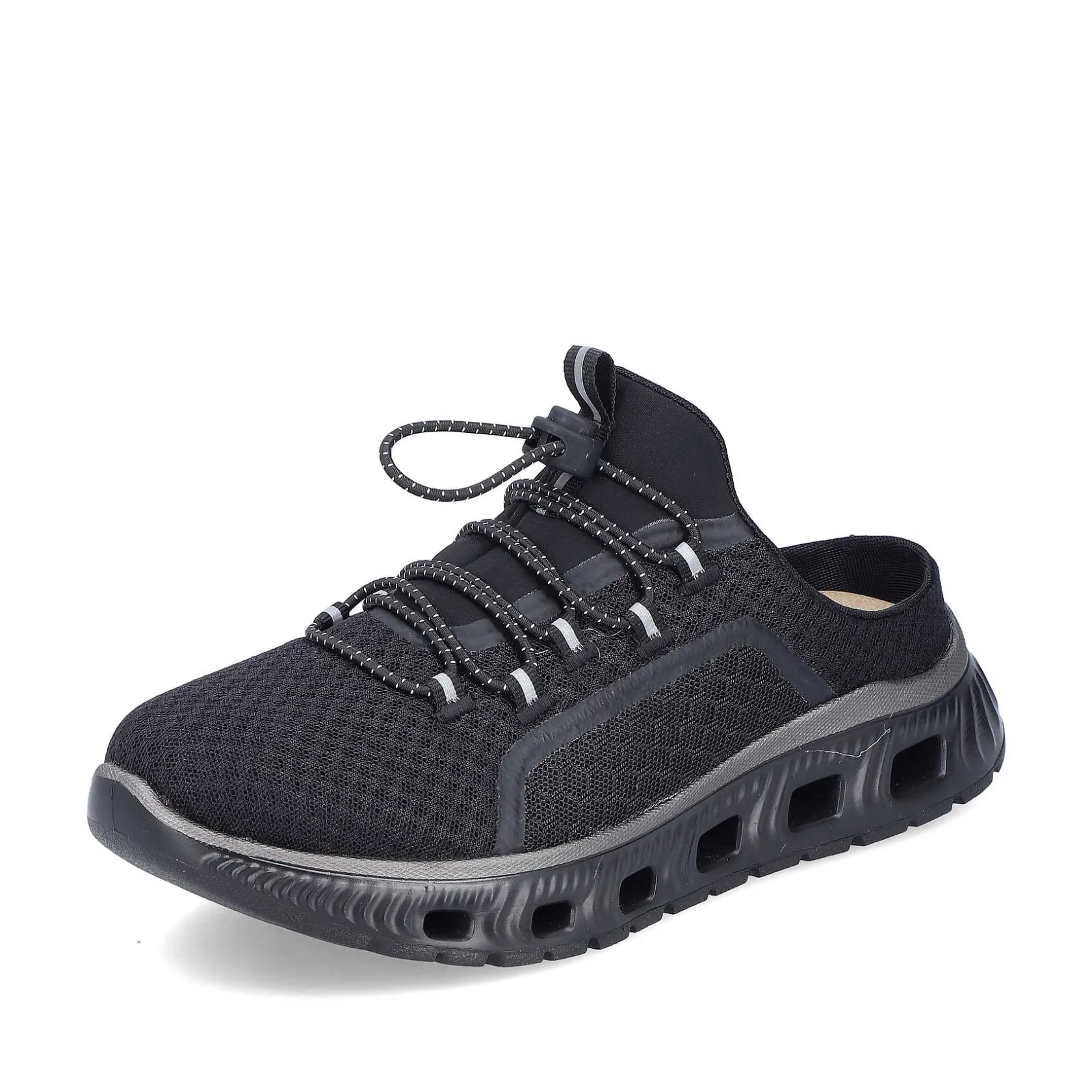 Rieker Low Shoes & Slippers-Women'S Clogs Asphalt Black