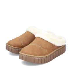 Rieker Low Shoes & Slippers-Women'S Clogs Caramel Brown