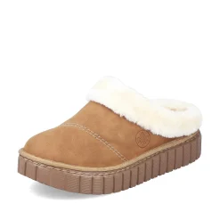 Rieker Low Shoes & Slippers-Women'S Clogs Caramel Brown