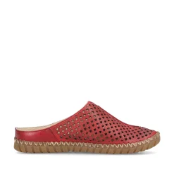 Rieker Mules & Slippers-Women'S Clogs Dark Red
