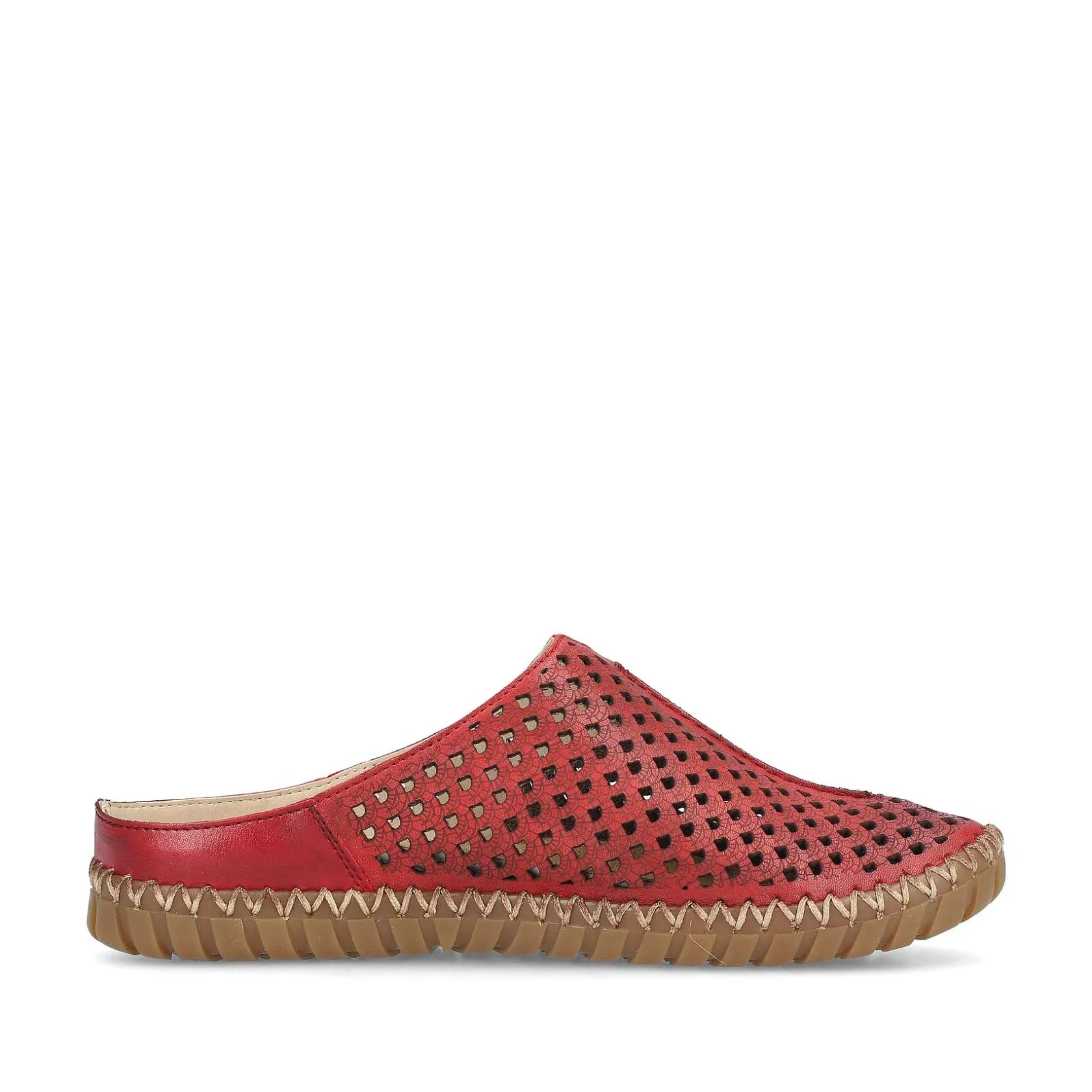 Rieker Mules & Slippers-Women'S Clogs Dark Red