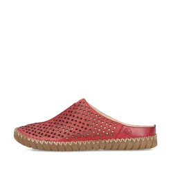 Rieker Mules & Slippers-Women'S Clogs Dark Red