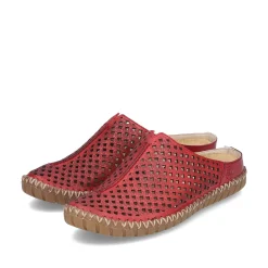 Rieker Mules & Slippers-Women'S Clogs Dark Red
