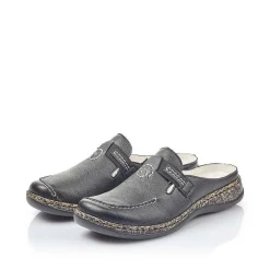 Rieker Low Shoes & Slippers-Women'S Clogs Jet Black
