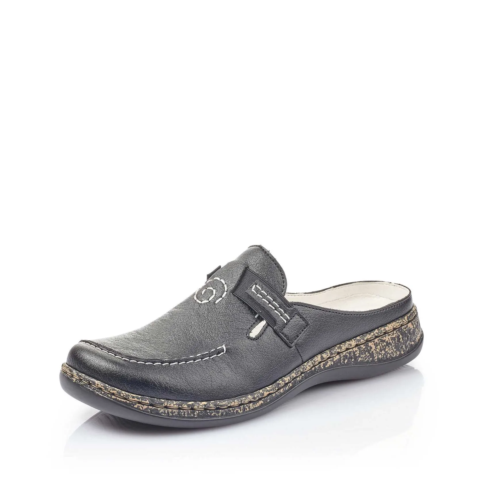 Rieker Low Shoes & Slippers-Women'S Clogs Jet Black