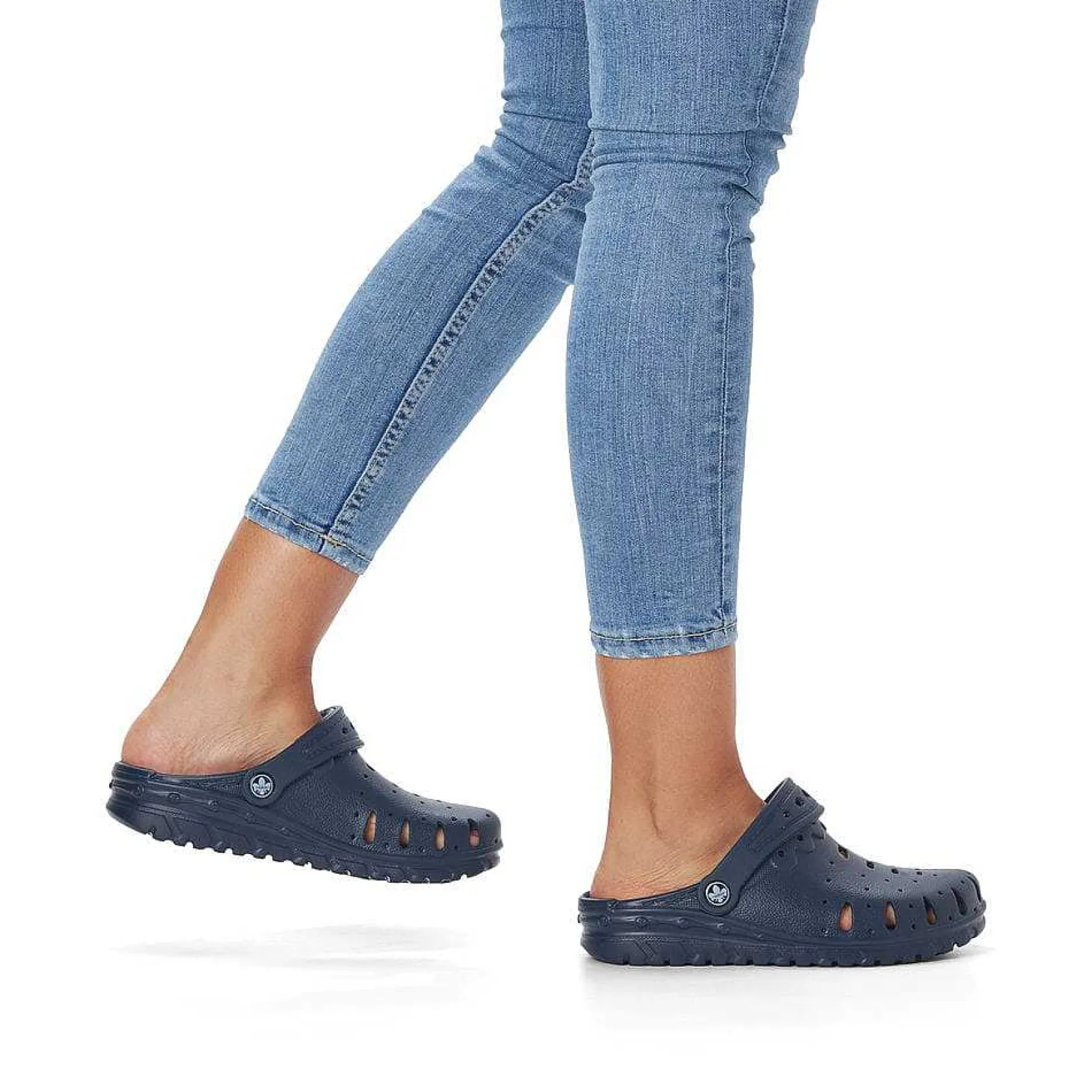 Rieker Low Shoes & Slippers-Women'S Clogs Navy Blue