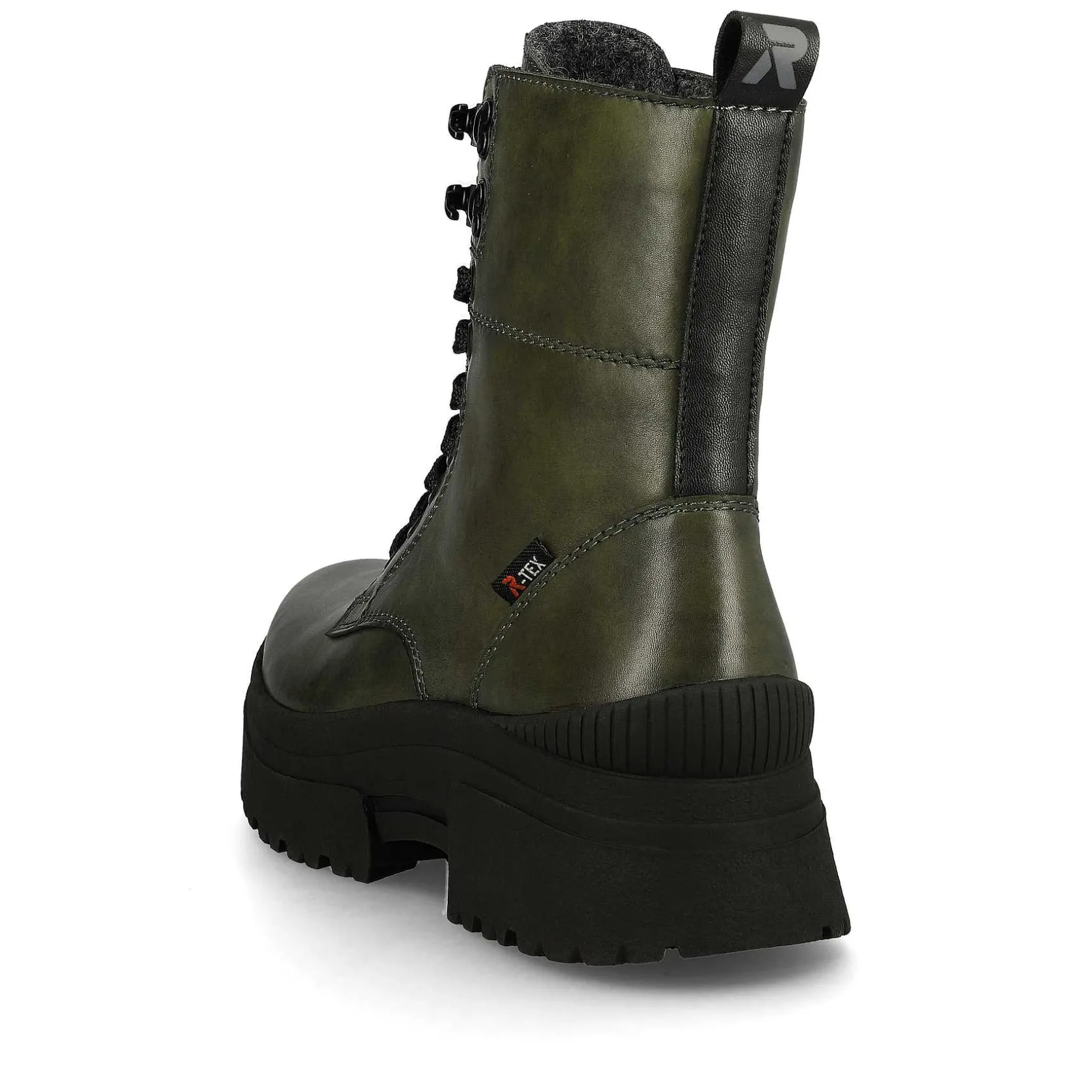 Rieker Ankle Boots & Boots-Women'S Corded Boots Army Green Black