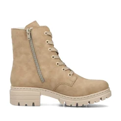 Rieker Ankle Boots & Boots-Women'S Corded Boots Brown Beige