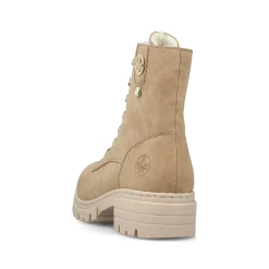 Rieker Ankle Boots & Boots-Women'S Corded Boots Brown Beige