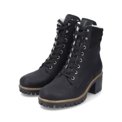 Rieker Ankle Boots & Boots-Women'S Corded Boots Deep Black