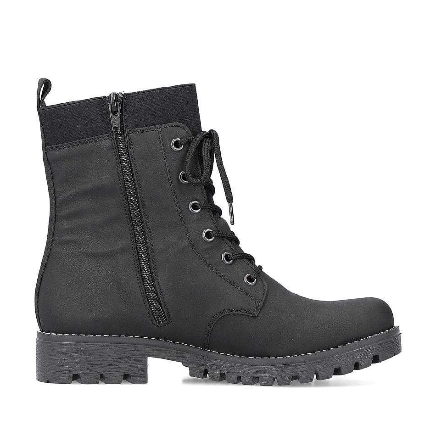 Rieker Ankle Boots & Boots-Women'S Corded Boots Deep Black
