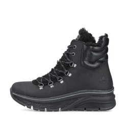 Rieker Ankle Boots & Boots-Women'S Corded Boots Asphalt Black
