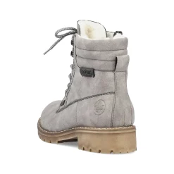 Rieker Ankle Boots & Boots-Women'S Corded Boots Silver Gray