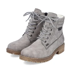 Rieker Ankle Boots & Boots-Women'S Corded Boots Silver Gray