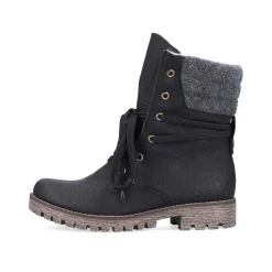 Rieker Ankle Boots & Boots-Women'S Corded Boots Night Black