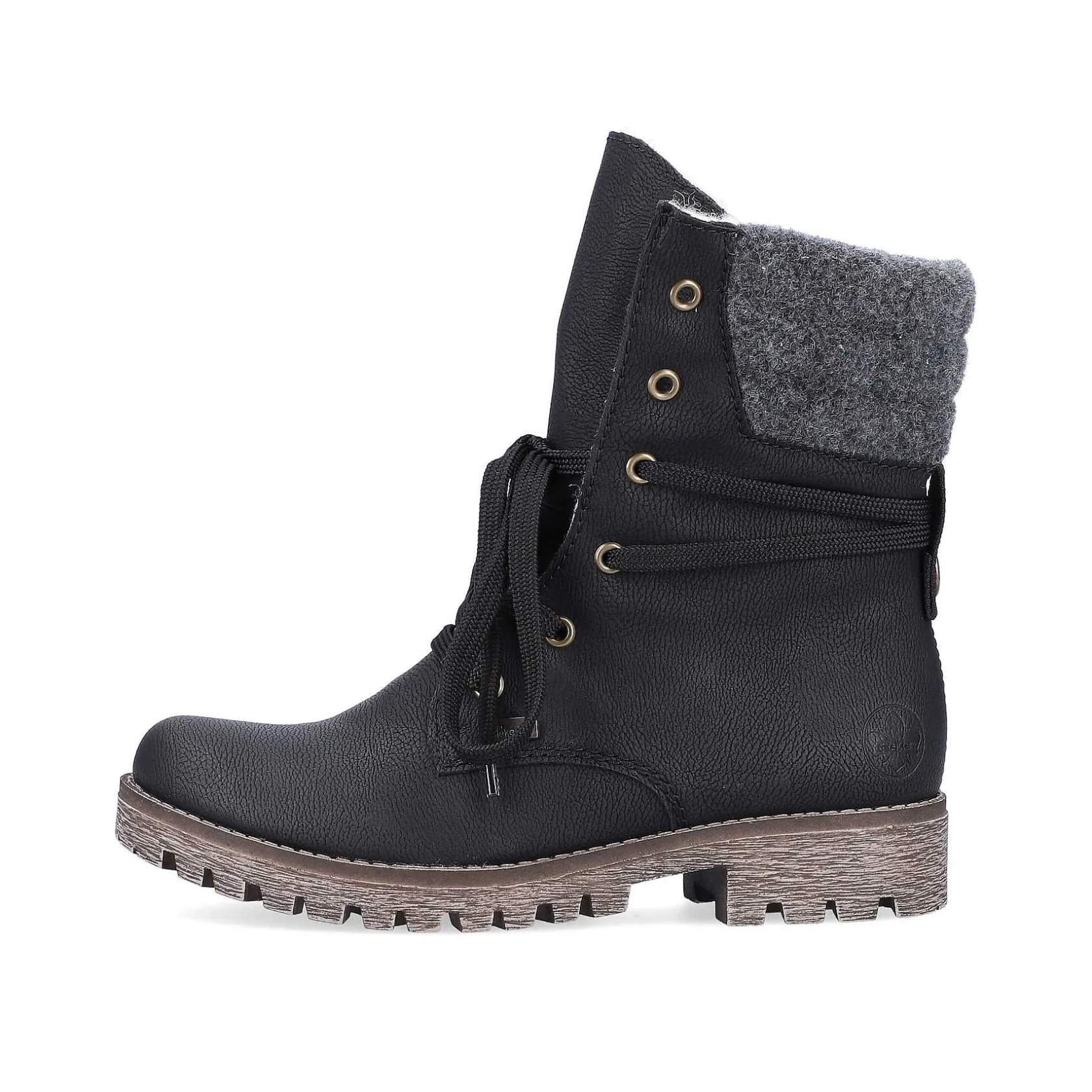 Rieker Ankle Boots & Boots-Women'S Corded Boots Night Black
