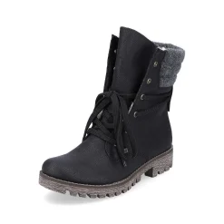 Rieker Ankle Boots & Boots-Women'S Corded Boots Night Black