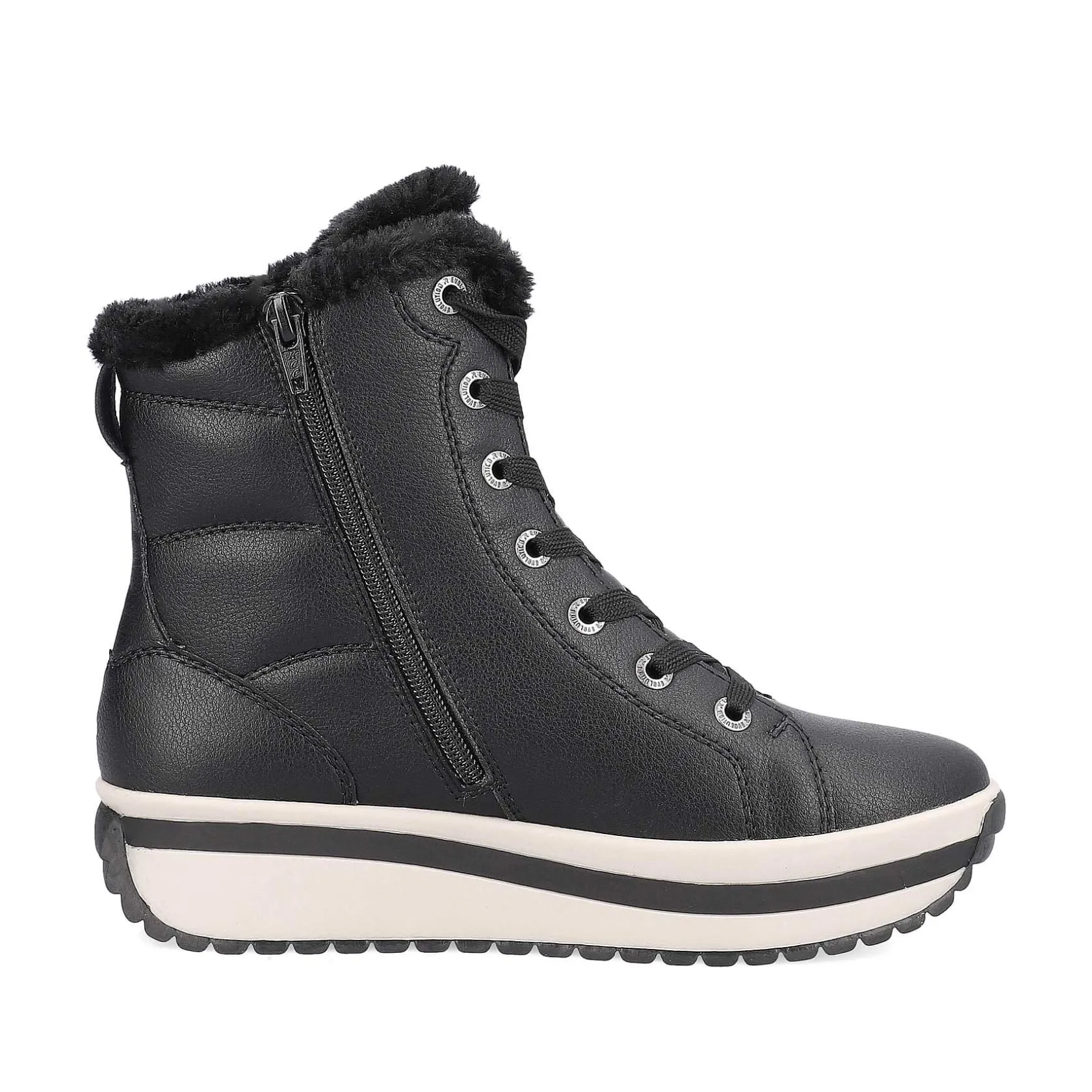Rieker Ankle Boots & Boots-Women'S Corded Boots Deep Black