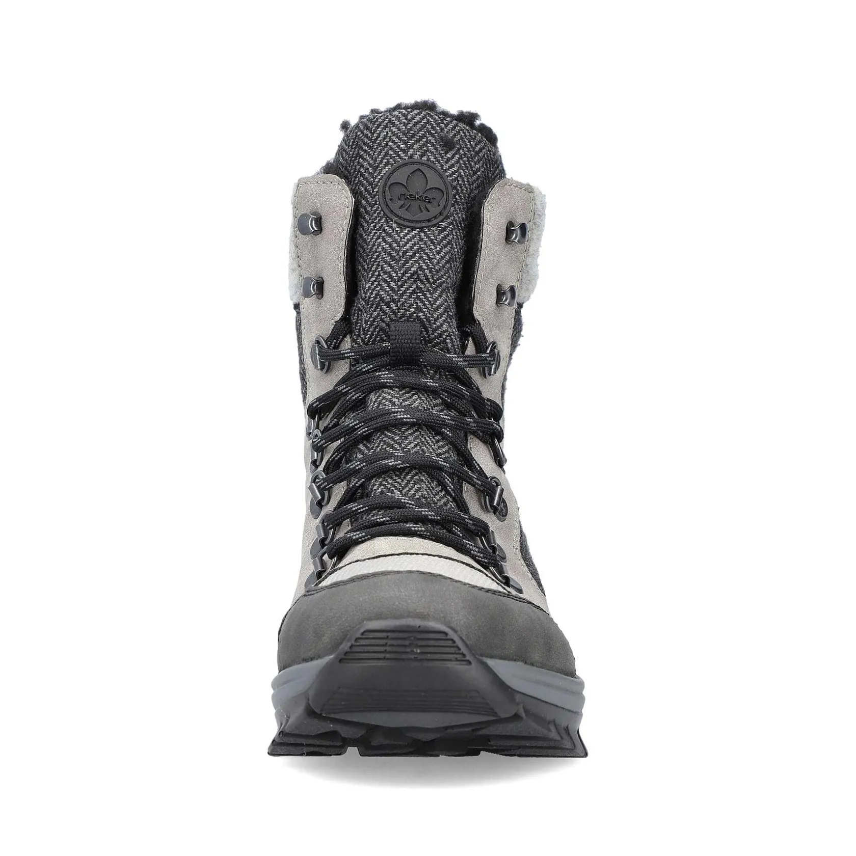 Rieker Ankle Boots & Boots-Women'S Corded Boots Silver Gray