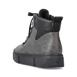 Rieker Ankle Boots & Boots-Women'S Corded Boots Anthracite