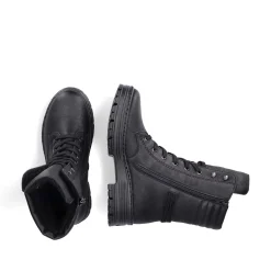 Rieker Ankle Boots & Boots-Women'S Corded Boots Deep Black