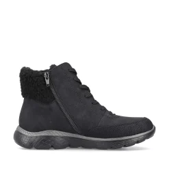 Rieker Ankle Boots & Boots-Women'S Corded Boots Deep Black