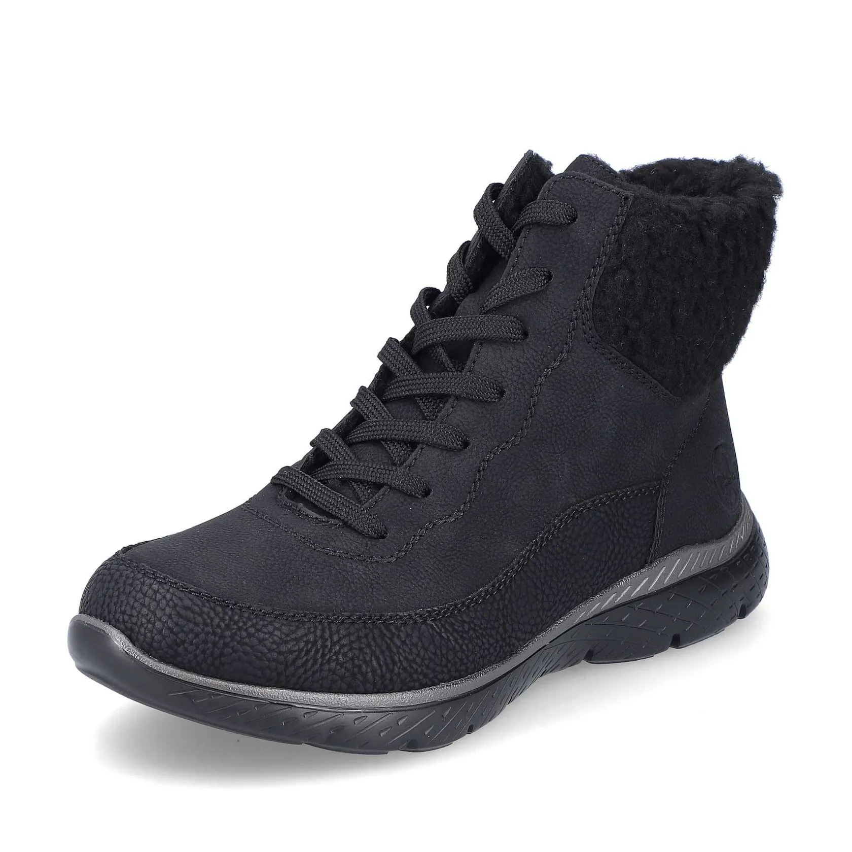 Rieker Ankle Boots & Boots-Women'S Corded Boots Deep Black