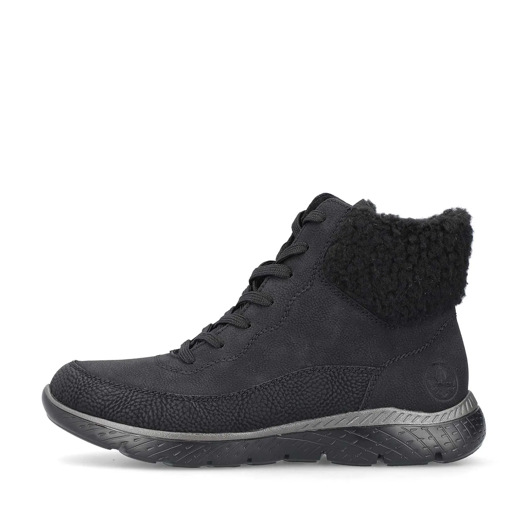 Rieker Ankle Boots & Boots-Women'S Corded Boots Deep Black