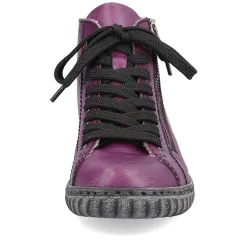 Rieker Ankle Boots & Boots-Women'S Corded Boots Aubergine-Black