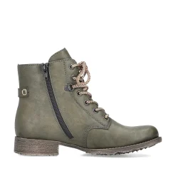 Rieker Ankle Boots & Boots-Women'S Corded Boots Olive Green