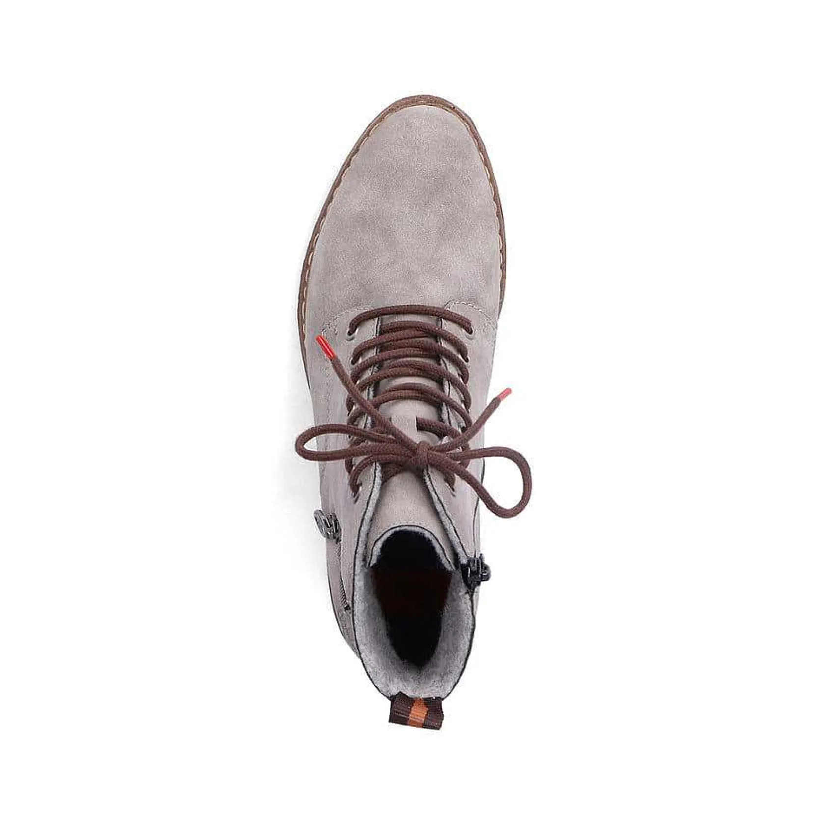 Rieker Ankle Boots & Boots-Women'S Corded Boots Silver Gray