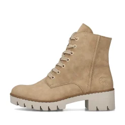 Rieker Ankle Boots & Boots-Women'S Corded Boots Brown Beige