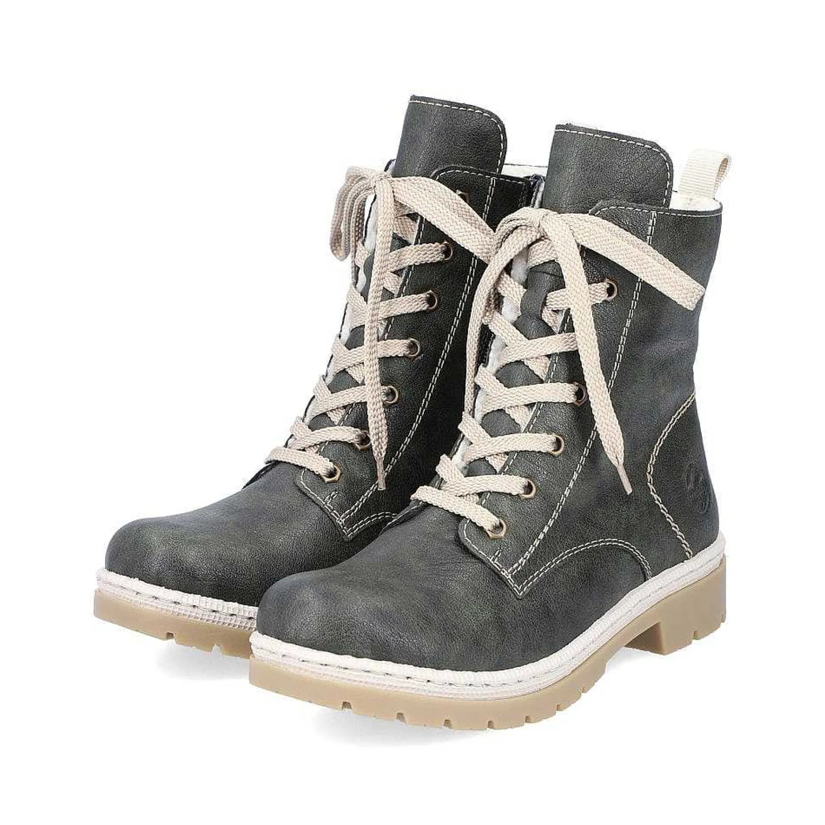 Rieker Ankle Boots & Boots-Women'S Corded Boots Khaki Green