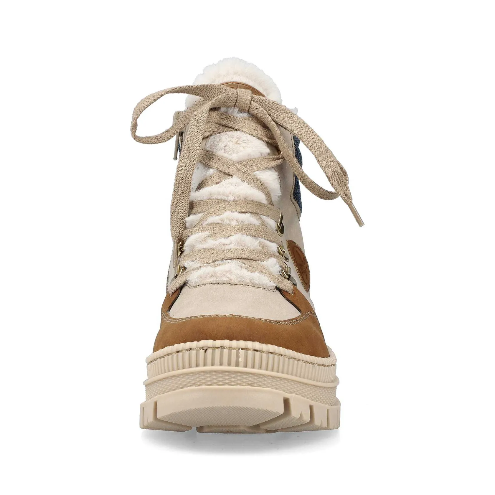 Rieker Ankle Boots & Boots-Women'S Corded Boots Beige Noisette