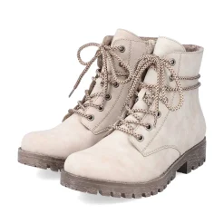 Rieker Ankle Boots & Boots-Women'S Corded Boots Light Beige