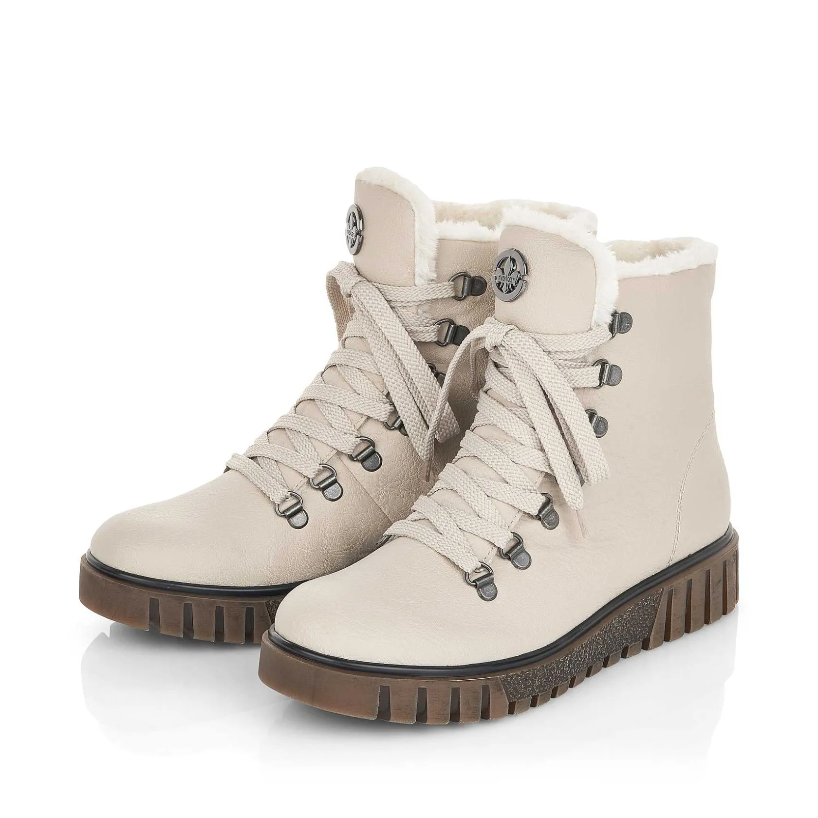 Rieker Ankle Boots & Boots-Women'S Corded Boots Light Beige