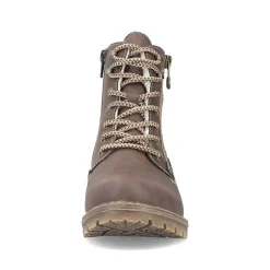 Rieker Ankle Boots & Boots-Women'S Corded Boots Chocolate Brown