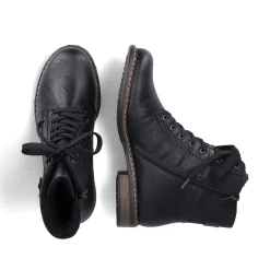 Rieker Ankle Boots & Boots-Women'S Corded Boots Deep Black