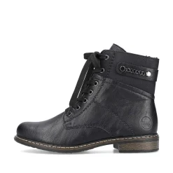 Rieker Ankle Boots & Boots-Women'S Corded Boots Deep Black
