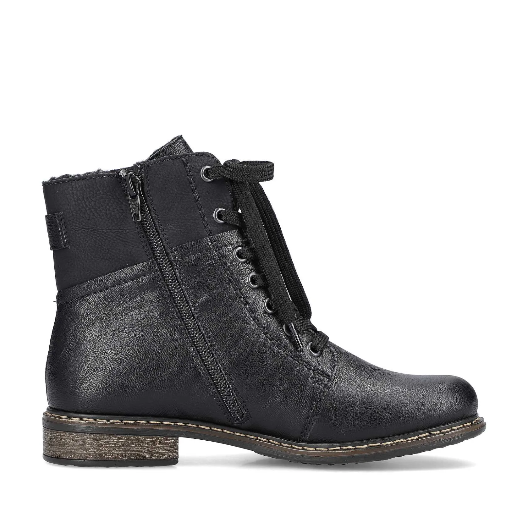 Rieker Ankle Boots & Boots-Women'S Corded Boots Deep Black