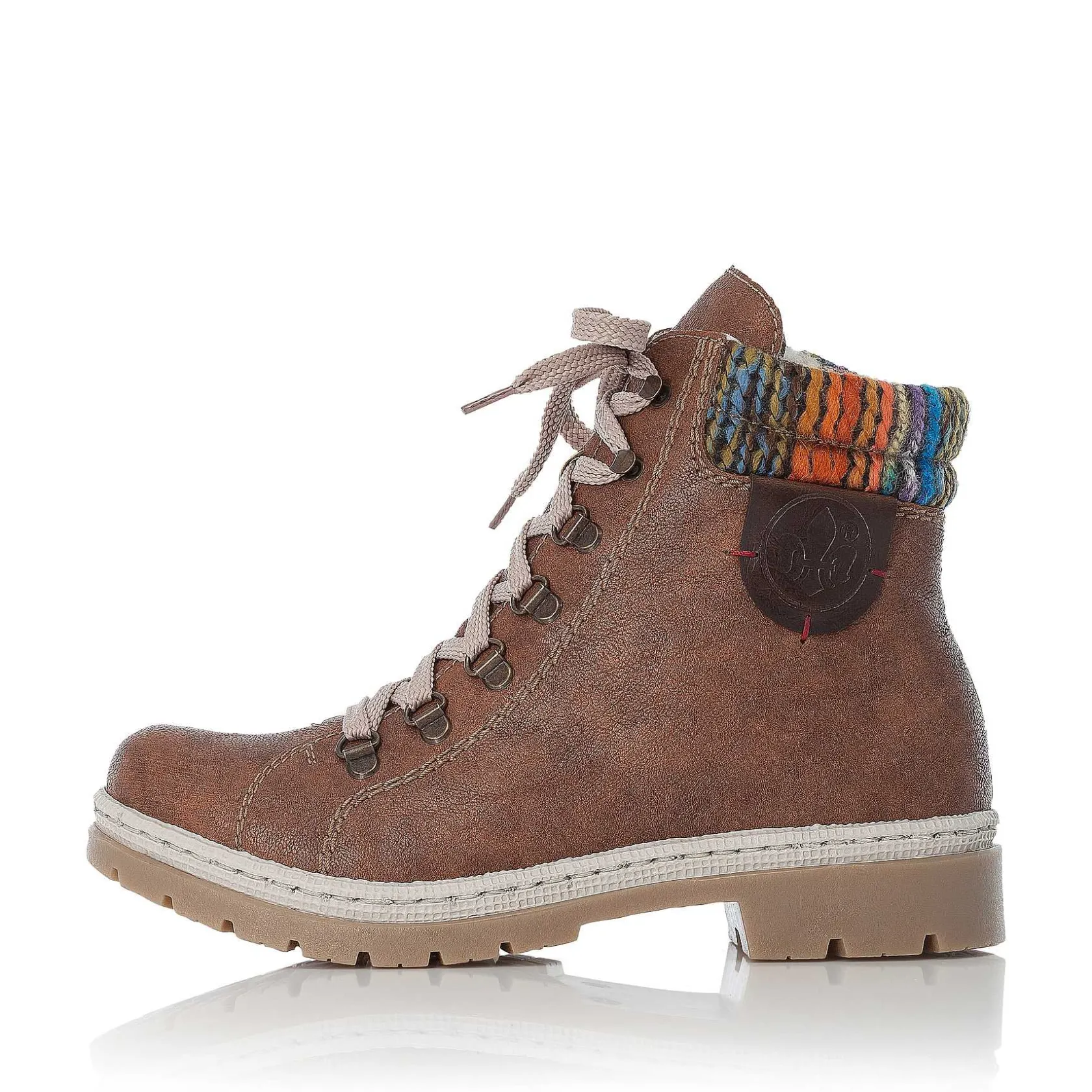 Rieker Ankle Boots & Boots-Women'S Corded Boots, Nut Brown
