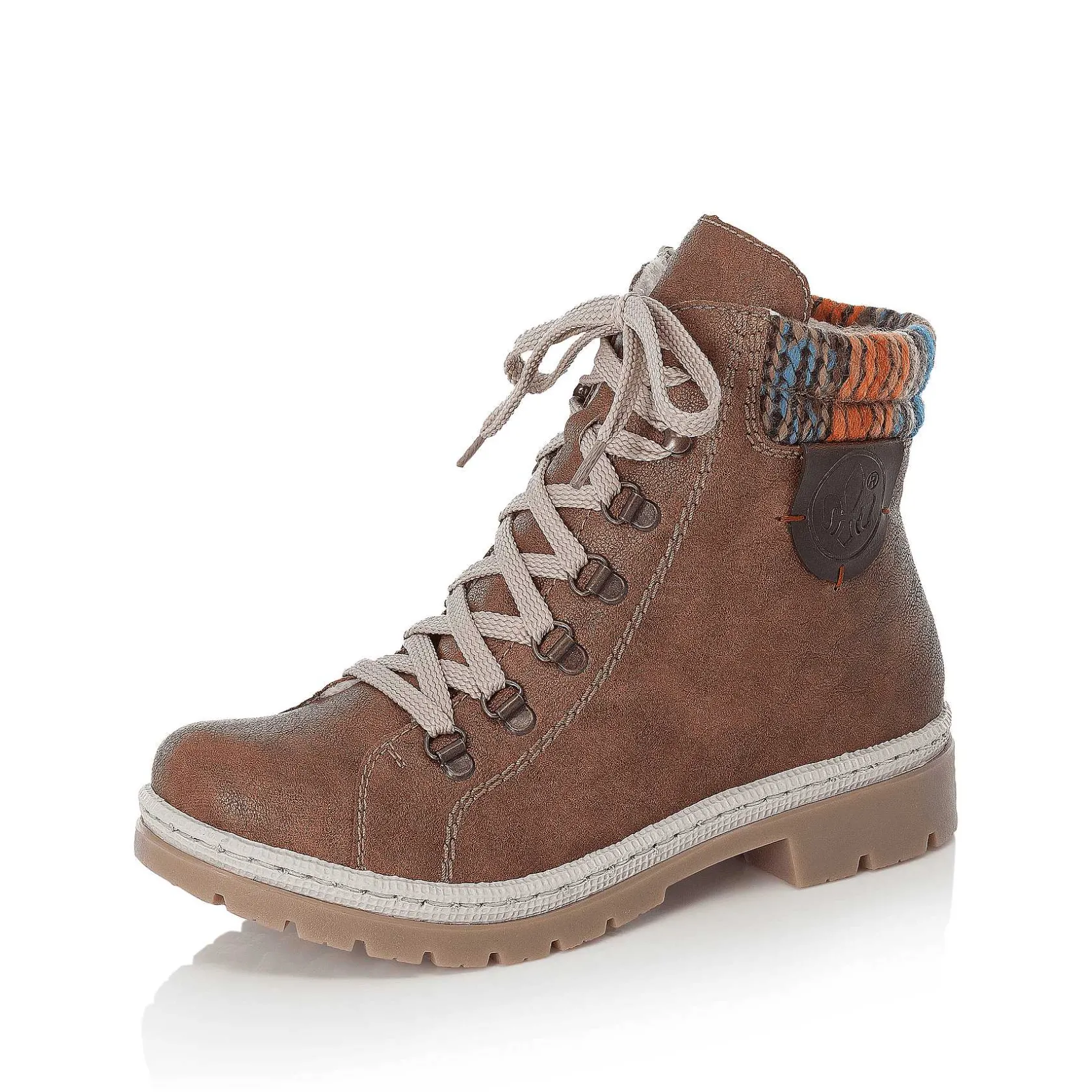 Rieker Ankle Boots & Boots-Women'S Corded Boots, Nut Brown